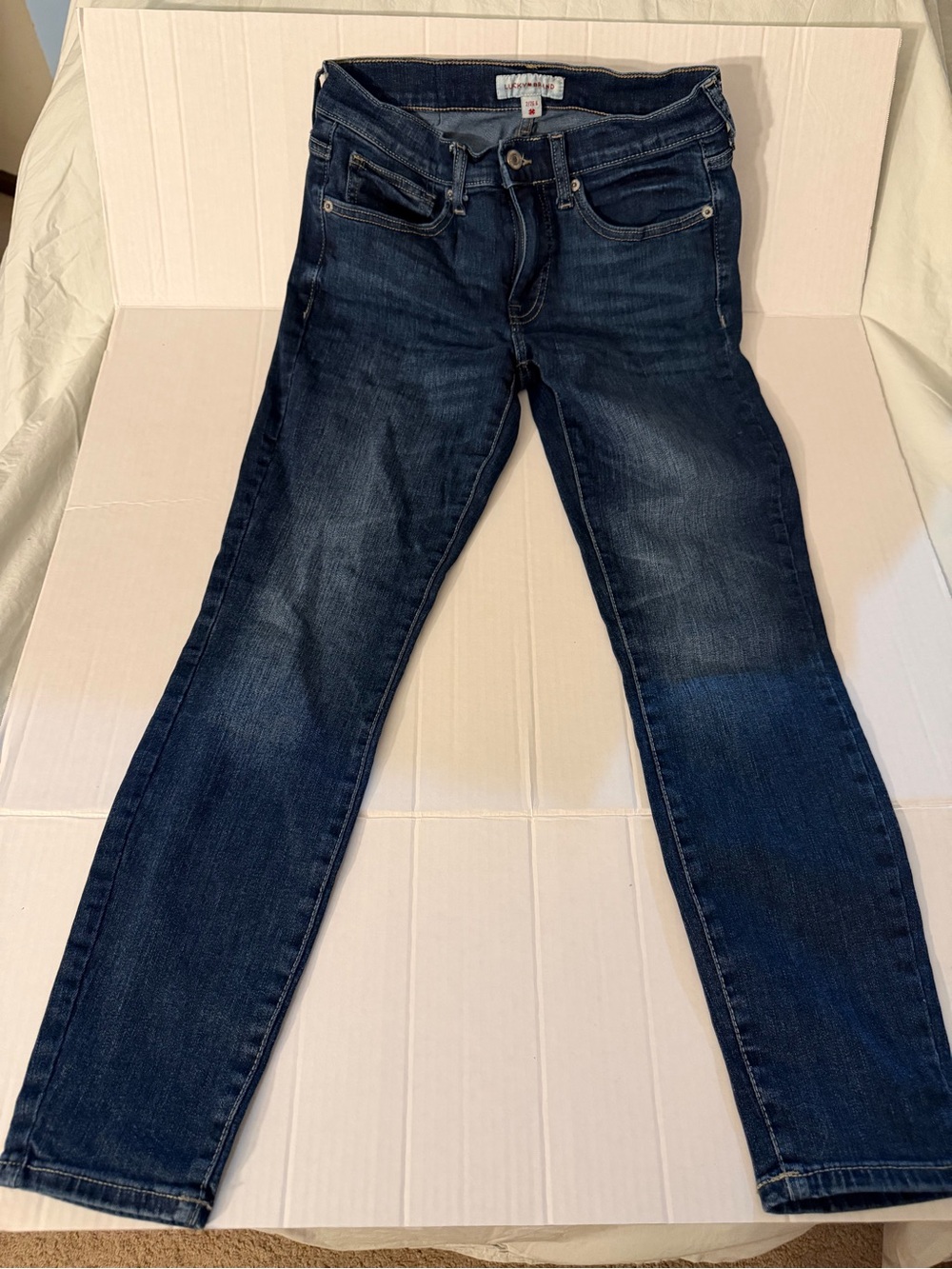 #242 Lucky Brand Dark Blue Women’s Skinny Jeans